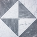 CARRARA WHITE MARMOR TRIANGLE 40X56 10MM