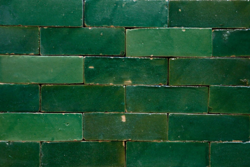 BEJMAT DARK GREEN14X4,5X1,8 