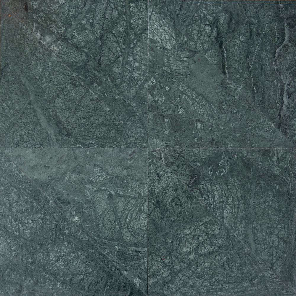 INDIAN GREEN TRIANGLE HONED 40X56 10MM 