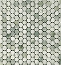 JADE GREEN MARMOR COINS 30,5X30,5 7MM  