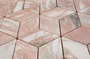 NORSK ROSA DIAMOND MOSAIC 7,5X4,5 10MM 