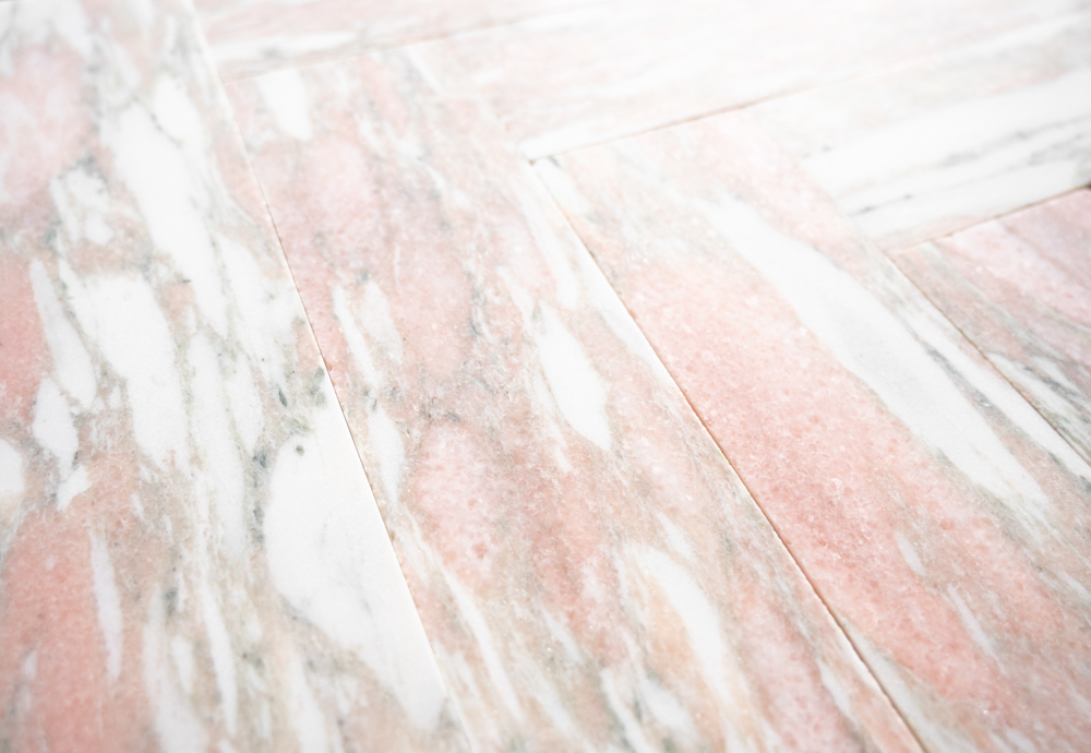 NORSK ROSA MARMOR TILE 7,5X30 10MM