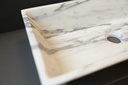 SERVANT MARMOR CARRARA REKTANGULÆR 25X50