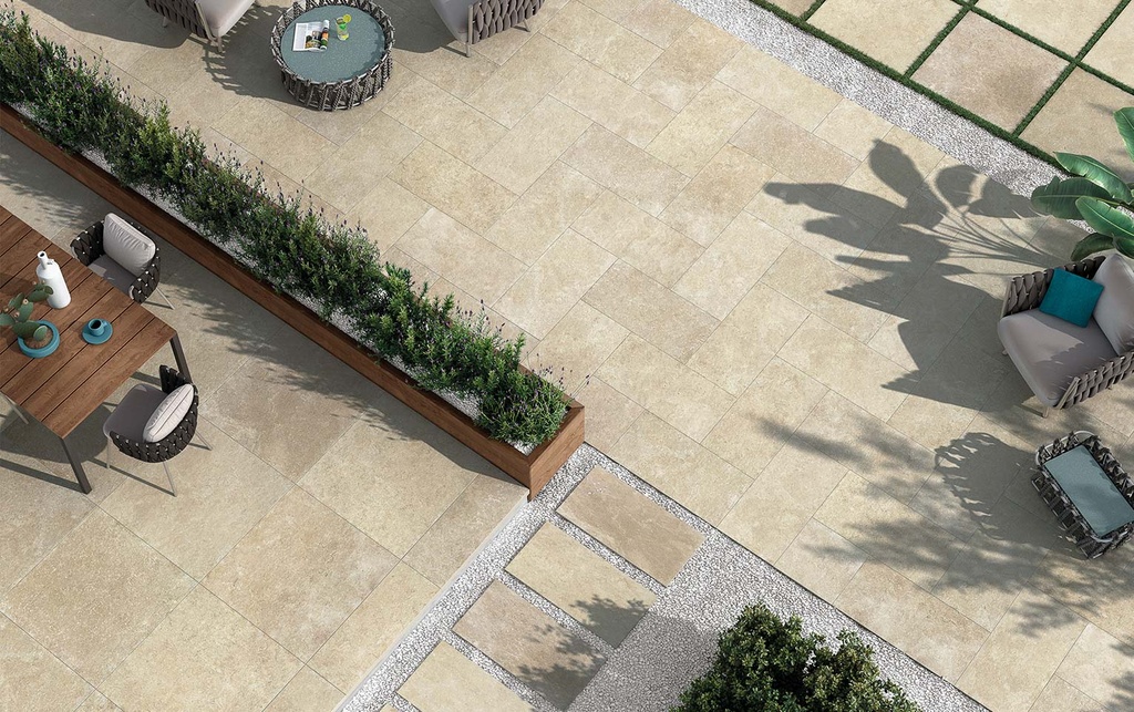 EFFETTO PIETRA DI OSTUNI SABBIA GRIP 20X20 9MM