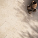 TIBUR BEIGE 20X20 9MM MATT CHISELLED