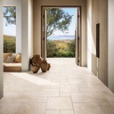 TIBUR BEIGE 20X20 9MM MATT CHISELLED