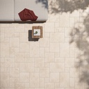 TIBUR BEIGE 20X20 9MM MATT CHISELLED
