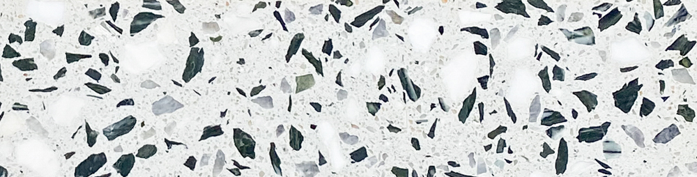 TERRAZZO INDIAN GREEN 7,5X30 16MM