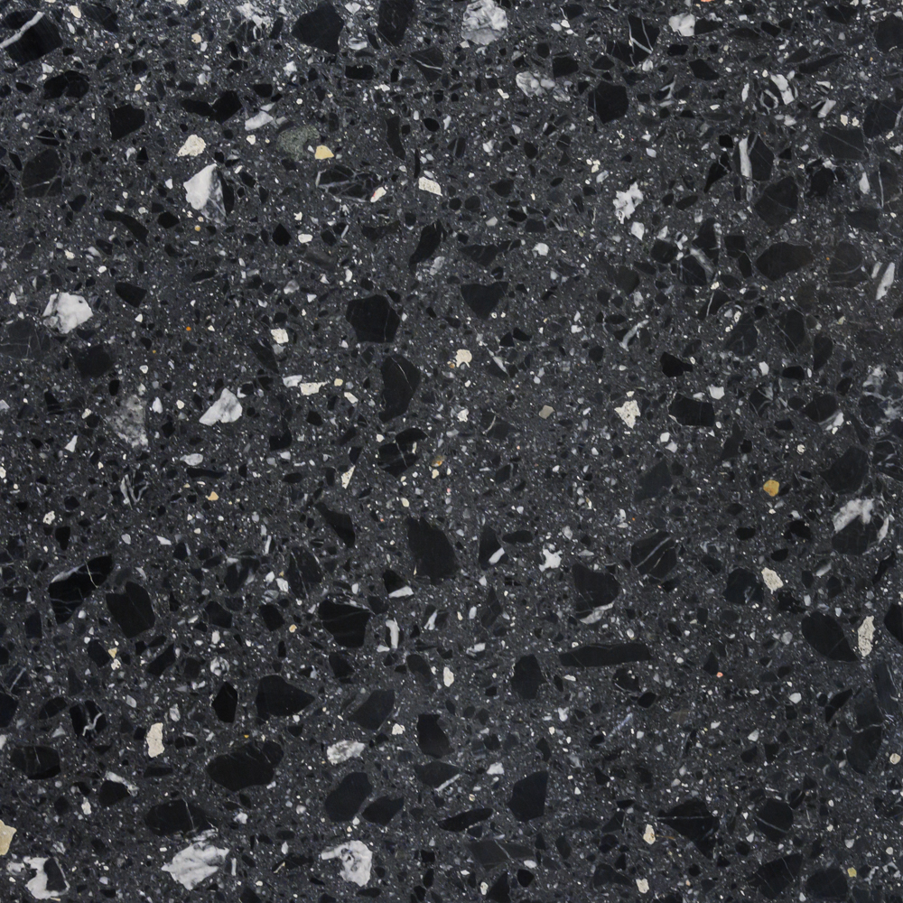 TERRAZZO NERO 30X30 16MM