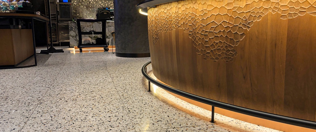 TERRAZZO SB 173 GRIGIO VENATO 40X40 2CM HONED R9