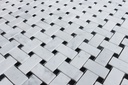 CARRARA BASKET WEAVE MOSAIC 31,5x31,5 8MM