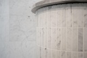 CARRARA PINSTRIPE MOSAIC 30,5X30,3 8MM HONED