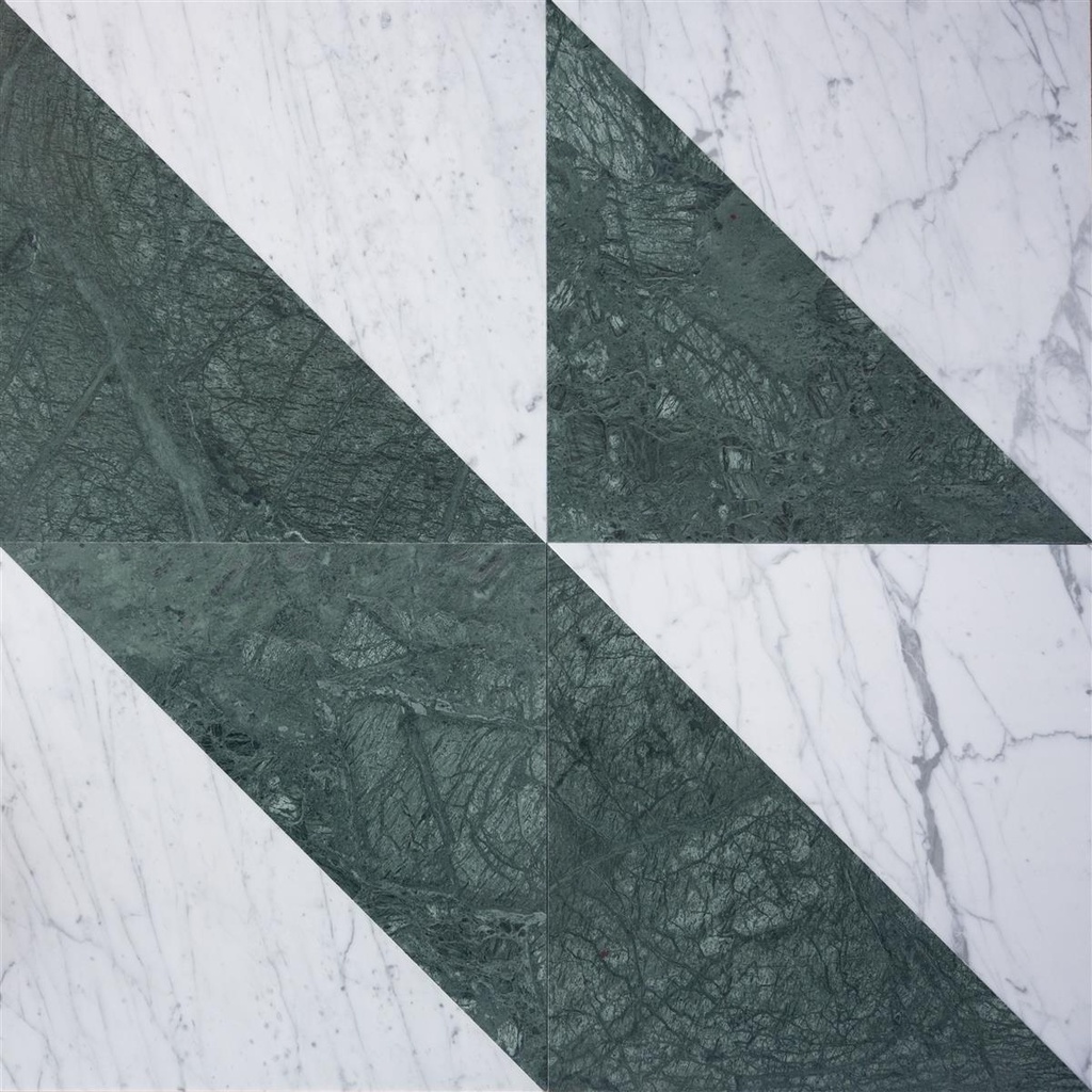 BARDIGLIO TRIANGLE MARMOR 40X56 10MM HONED