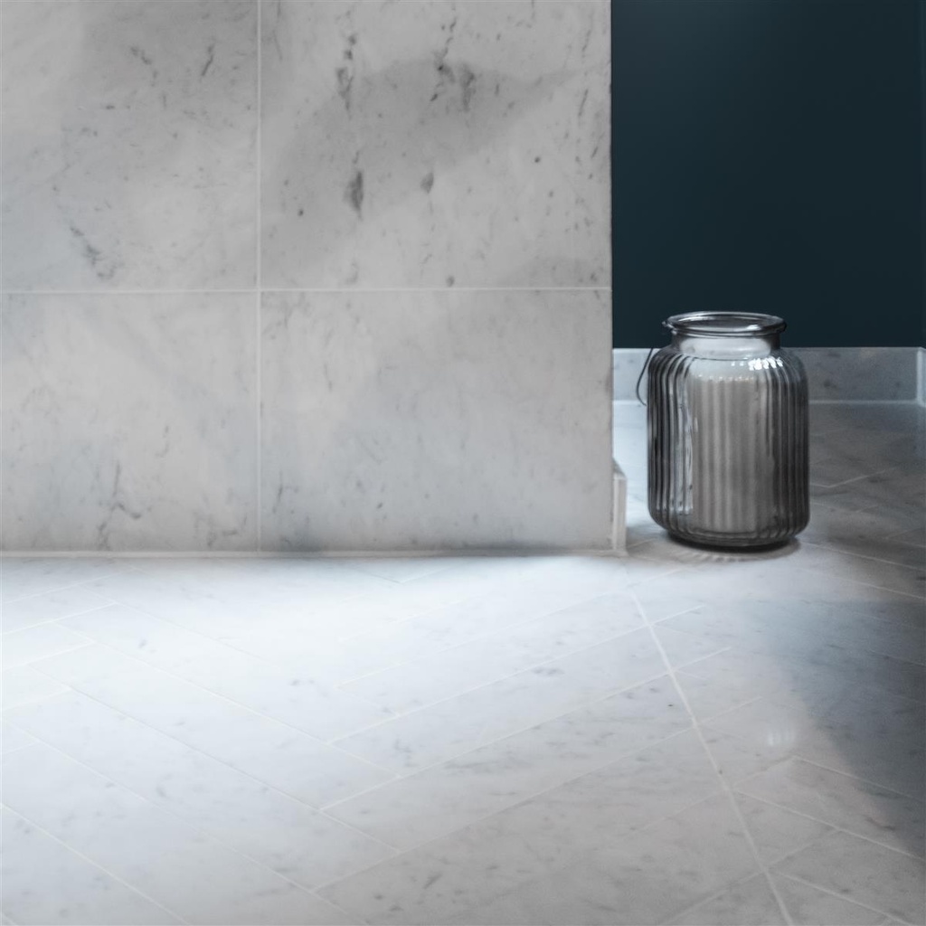 CARRARA MARMOR 7,5X30,5 10MM HONED 1C 