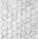 CARRARA MARMOR HEXAGON 4,8X4,8 7MM 