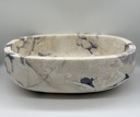 CALACATTA VIOLA MARMOR SERVANT 45X30 OVAL
