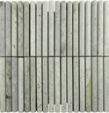 JADE GREEN BAMBOO MOSAIC 30,5X30,5 15MM HONED