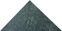 INDIAN GREEN TRIANGLE 40X56 10MM HONED (SILKEMATT)