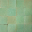 ZELLIGE SOFT TURQUOISE 10X10 12MM 