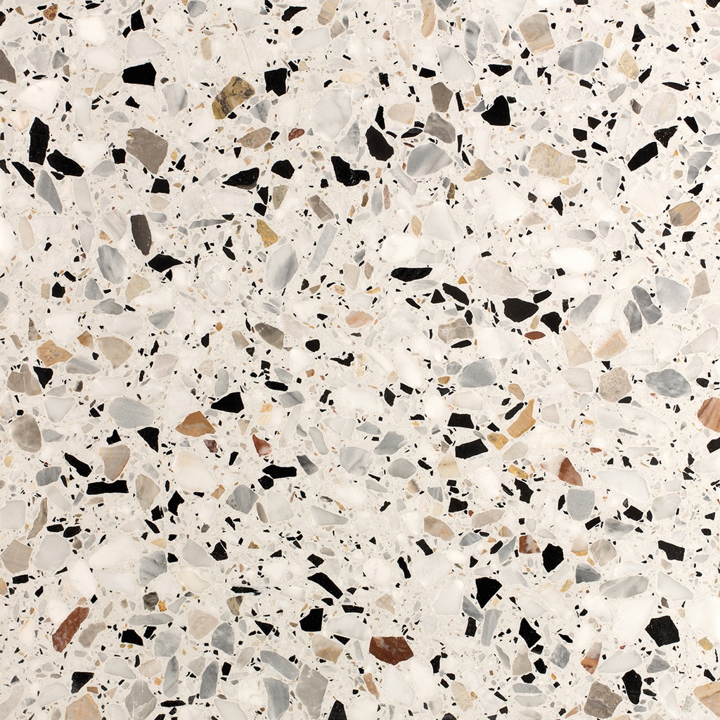 [AGSB414] TERRAZZO SB 173 GRIGIO VENATO 40X40 2CM HONED R9