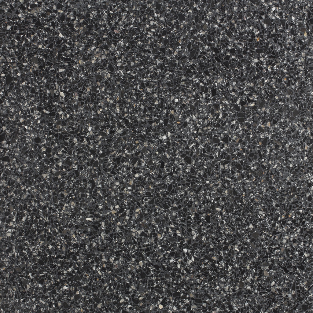 [AGSB423] TERRAZZO SB 175 NERO PERLA 40X40 2CM HONED R9