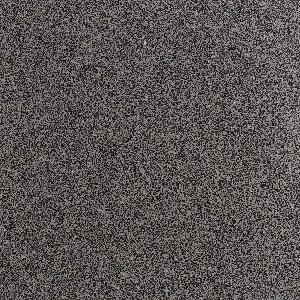 [AGSB436] TERRAZZO SB 128 GRIGIO NERO 40X40 2CM HONED R9