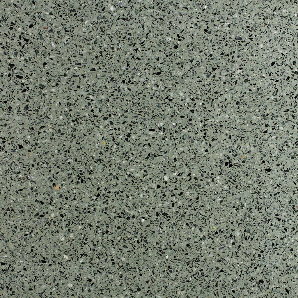 [AGSB466] TERRAZZO SB 111 VERDE 40X40 2CM HONED R9
