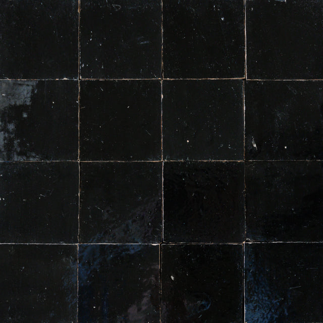 [ULA206] ZELLIGE BLACK 10X10 12MM 