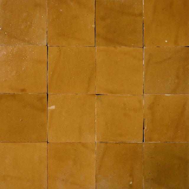 [ULA221] ZELLIGE COGNAC 10X10X 12MM