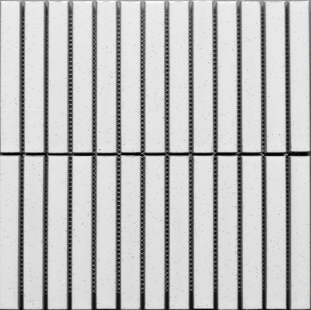 Glazed Pinstripe White 29,5x29,3x0,8 cm