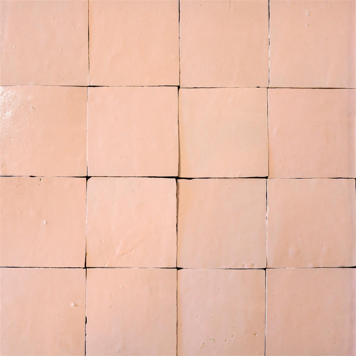  Zellige Soft Pink 10x10x1,2 cm 