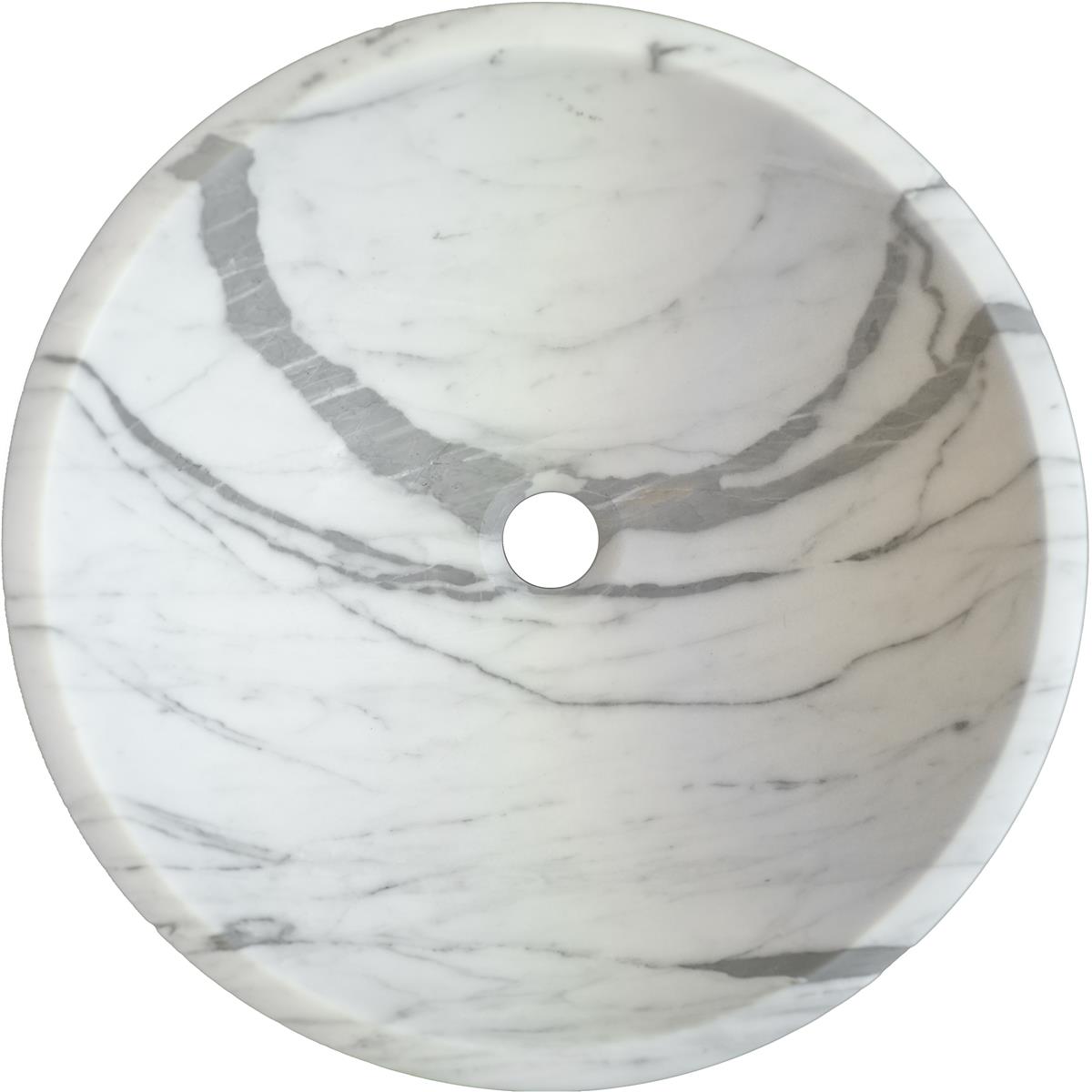 Carrara marmorservant 42x14,5 cm
