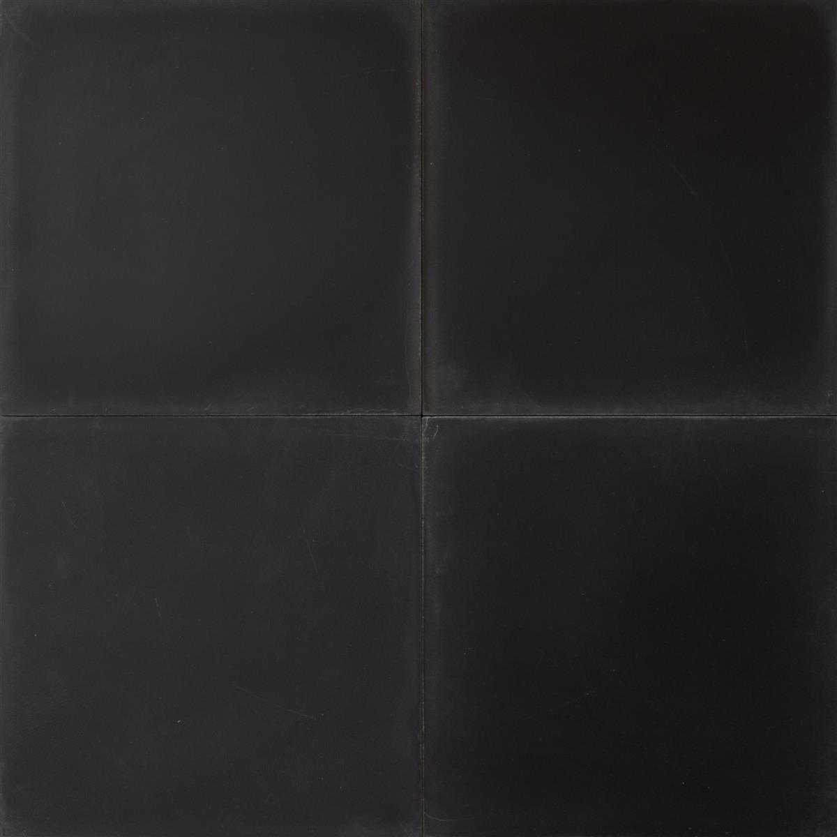 Plain Black 20x20x1,2 cm