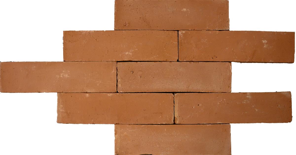 Terracotta bricks red 22x6x2 cm