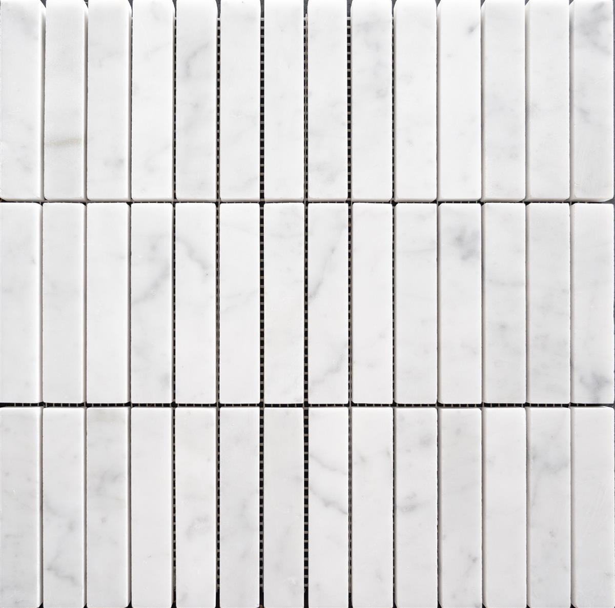 Carrara Pinstripe Mosaic 30,5X30,3X0,8 cm