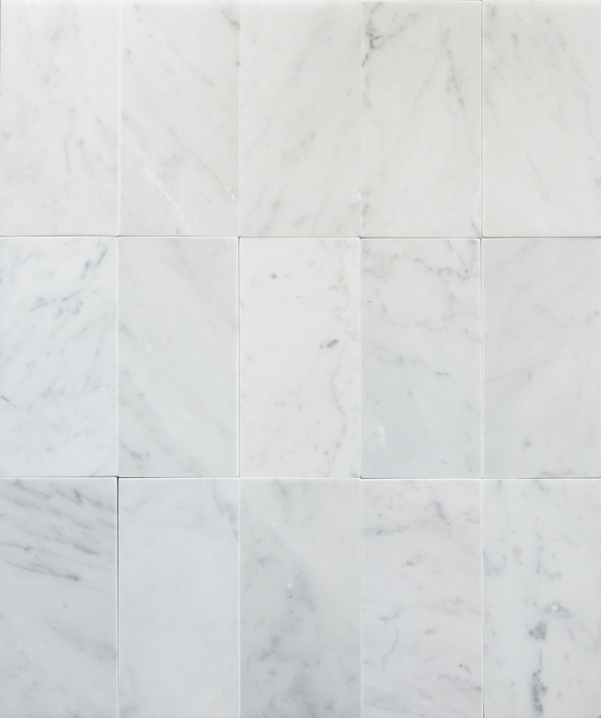CARRARA MARMOR 7,6X15 10MM HONED  