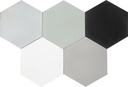 HEXAGON OLIVE GREEN 17,4X15 16MM
