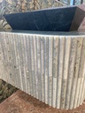 JADE GREEN BAMBOO MOSAIC 30,5X30,5 15MM HONED