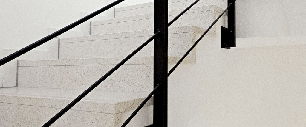 TERRAZZO SB 100 BIANCO 60X60 2CM HONED R9