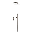 DECA - D3, brusearmatur med hovedbrus og håndbrus