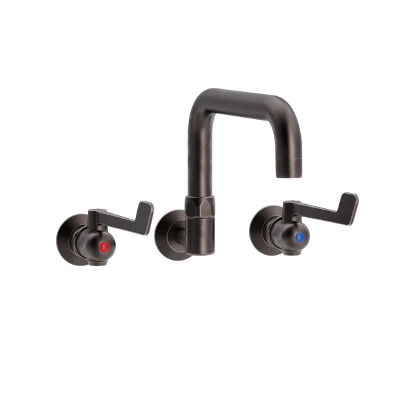 SP albue køkkenbatteri med L200 mm svingtud indbygning/mur