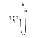 SP indbygningsbatteri med kartud og håndbrusersæt