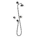 Christiansborg indbygningsbatteri med håndbrusersæt