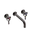 SP håndvaskbatteri med 200 mm fast. tud indbygning/mur