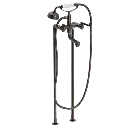 SP Albue kar- og brusebatteri på standere med gl. dags håndbrusersæt