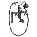 Christiansborg kar & brusebatteri på små standere & med håndbrusesæt