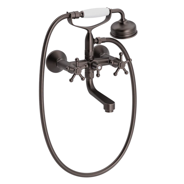 Christiansborg kar- og brusebatteri med gl. dags håndbrusersæt