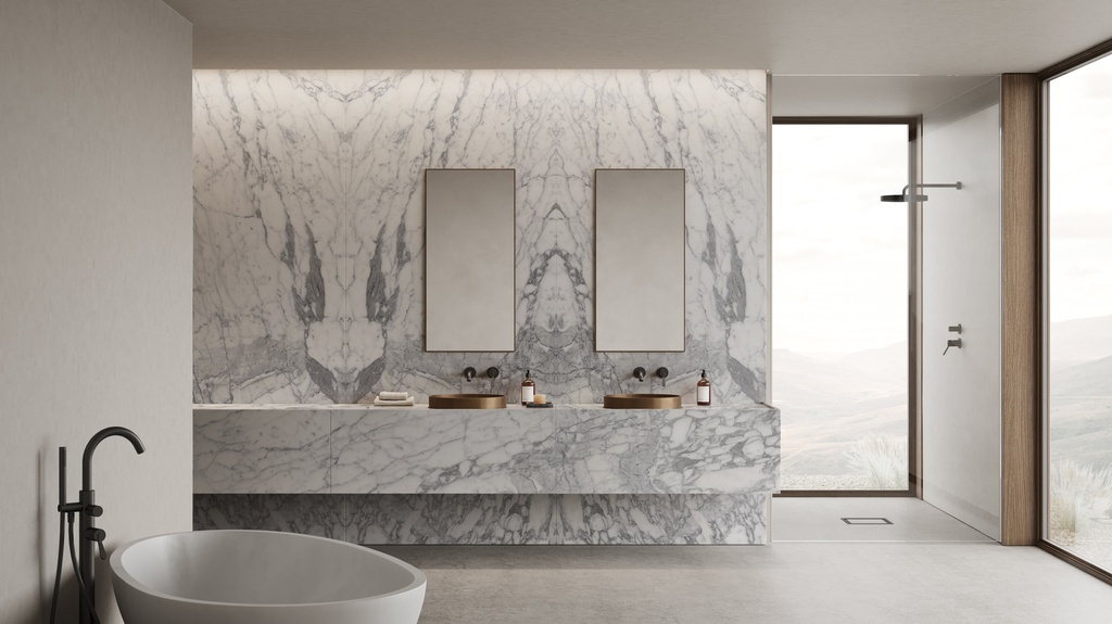BIANCO CARRARA C 30,5X30,5 10MM HONED