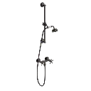 Christiansborg brusebatteri med gl. dags håndbrusersæt