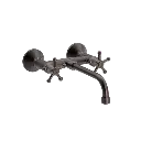 Christiansborg vægbatteri med V200 mm fast tud